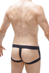 Anneau pénien Boxer en silicone noir